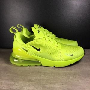 Nike Air Max 270 Atomic Green Tennis Ball Shoes DV2226-300 Women's Size 9